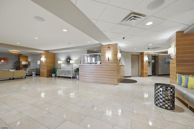 111 S 16th Ave Unit 605, Longport, NJ 08403 - reception area with stairs and recessed lighting