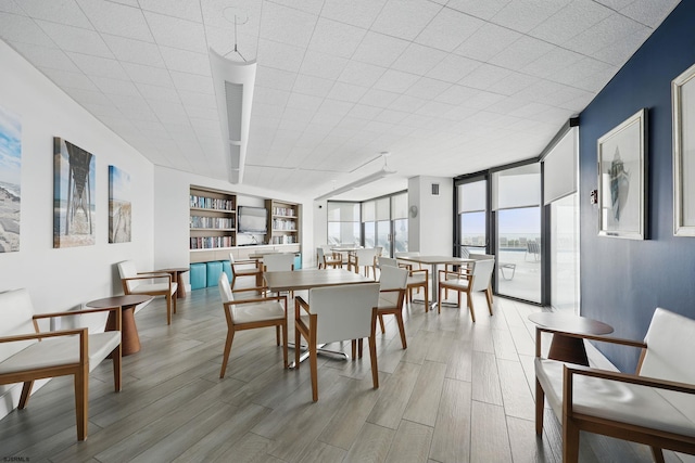 111 S 16th Ave Unit 605, Longport, NJ 08403 - dining space featuring wood finished floors