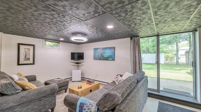 9 Lesley Ln, Northfield, NJ 08225 - living area with baseboard heating