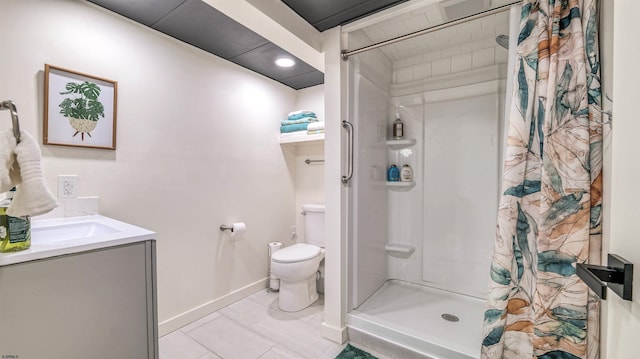 9 Lesley Ln, Northfield, NJ 08225 - full bath featuring curtained shower and vanity