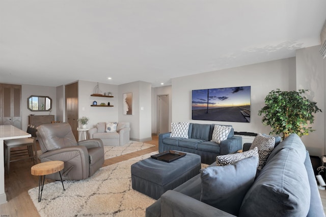 5000 Boardwalk Unit 1806, Ventnor, NJ 08406 - living room with wood finished floors and recessed lighting