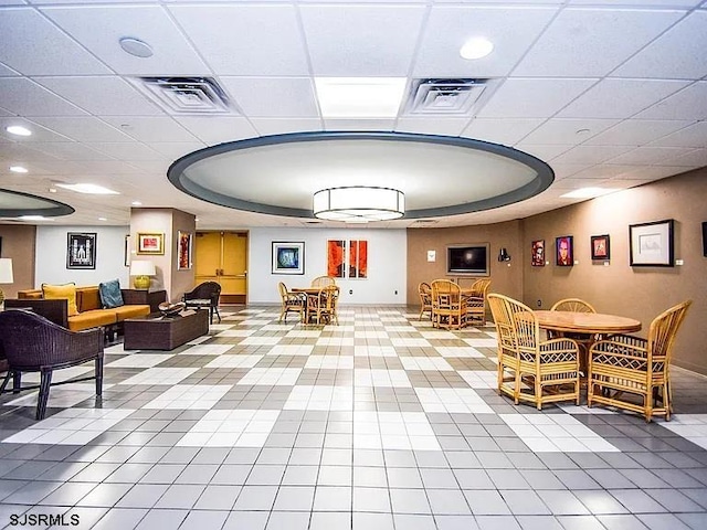 3101 Boardwalk Unit 2503-A Tower 1, Atlantic City, NJ 08401 - lobby featuring a drop ceiling and recessed lighting