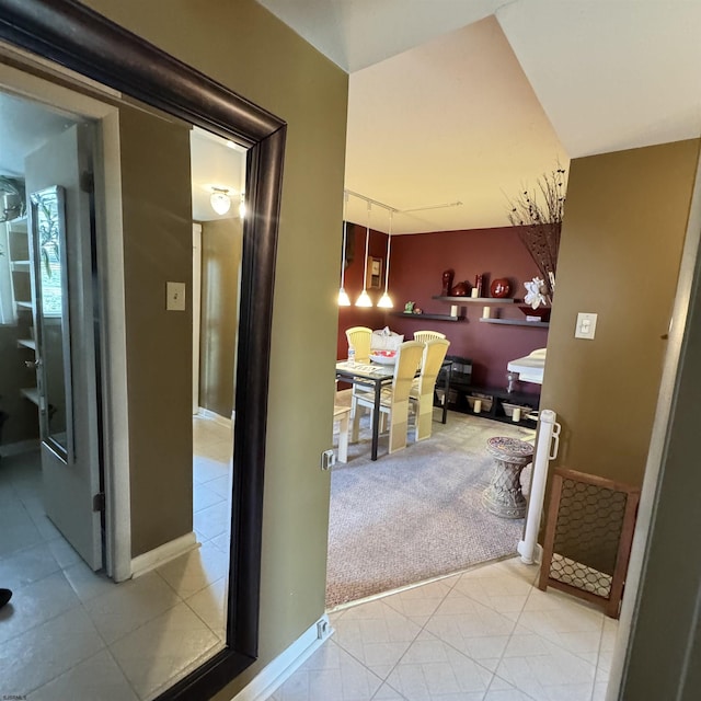 117 N New Jersey Ave Unit 117, Atlantic City, NJ 08401 - hallway with tile patterned flooring and baseboards