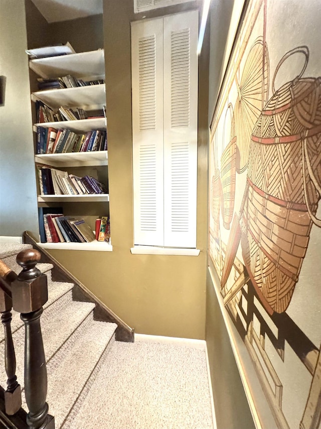 117 N New Jersey Ave Unit 117, Atlantic City, NJ 08401 - staircase with baseboards