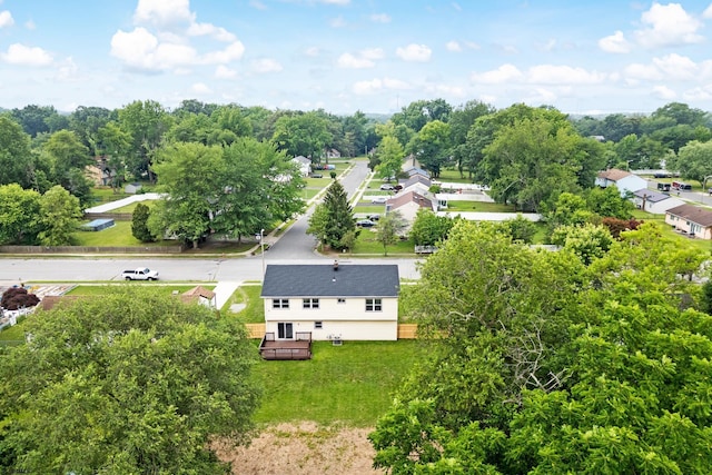 243 Wintergreen Ln, Penns Grove Borough, NJ 08069 - bird's eye view of a tree filled landscape