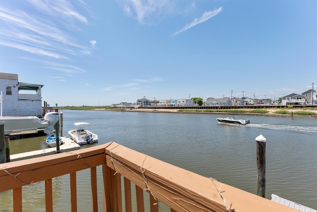 151 N Annapolis Ave Unit D, Atlantic City, NJ 08401 - dock with a water view