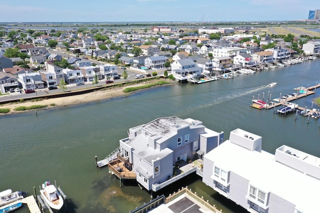 151 N Annapolis Ave Unit D, Atlantic City, NJ 08401 - aerial view of residential area featuring a nearby body of water