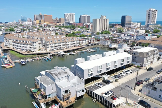 151 N Annapolis Ave Unit D, Atlantic City, NJ 08401 - aerial view of skyline and a nearby body of water