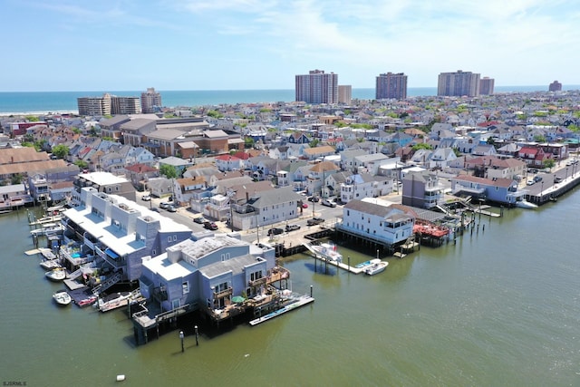 151 N Annapolis Ave Unit D, Atlantic City, NJ 08401 - drone / aerial view of a large body of water