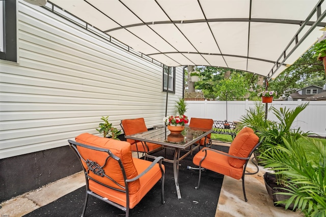318 Mount Vernon Ave, Northfield, NJ 08225 - view of patio with outdoor dining space