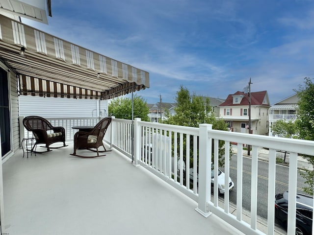 331 Asbury Ave Unit 2, Ocean City, NJ 08226 - balcony with a residential view and grilling area