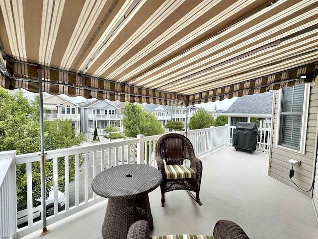 331 Asbury Ave Unit 2, Ocean City, NJ 08226 - view of patio with area for grilling and a residential view