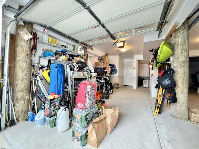331 Asbury Ave Unit 2, Ocean City, NJ 08226 - garage featuring a garage door opener