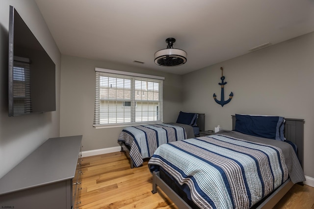 1611 Central Ave Unit 2, Ocean City, NJ 08226 - bedroom featuring light wood finished floors and baseboards