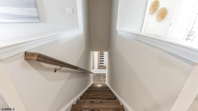 17 N 10th St, Middle Township, NJ 08251 - staircase with wood finished floors