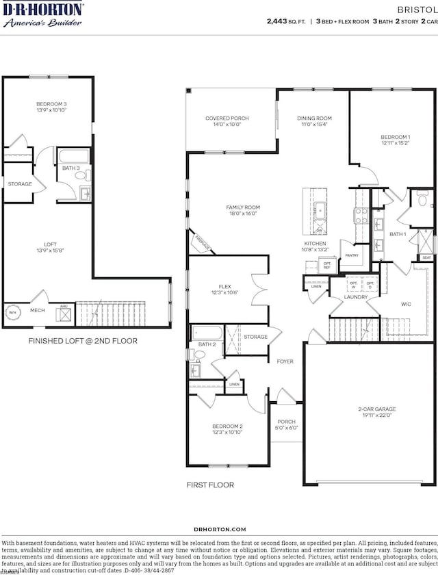 57 Siegtown Rd, Middle Township, NJ 08210 - view of floor plan / room layout