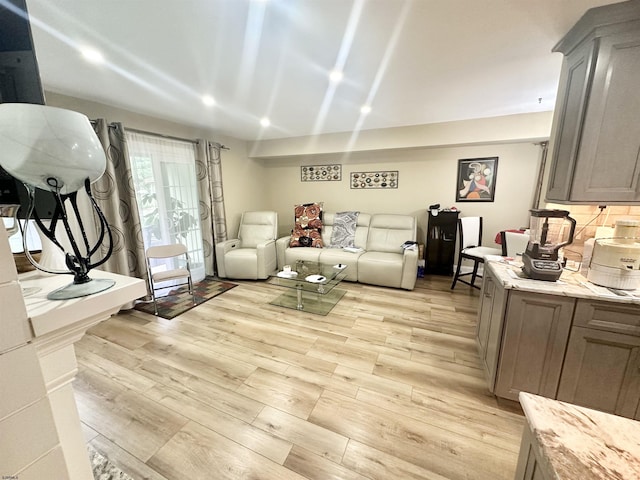 57 Waterview Dr Unit 57, Galloway Township, NJ 08205 - living room with light wood-style flooring