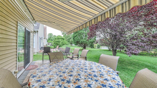 229 Lander Rd, Egg Harbor Township, NJ 08234 - view of patio featuring outdoor dining area