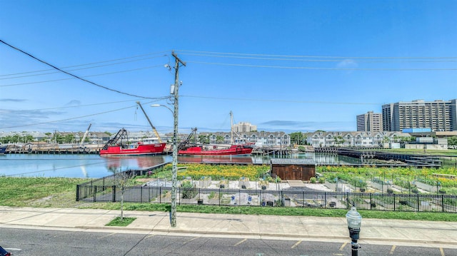 332 N Massachusetts Ave, Atlantic City, NJ 08401 - view of home's community with a water view