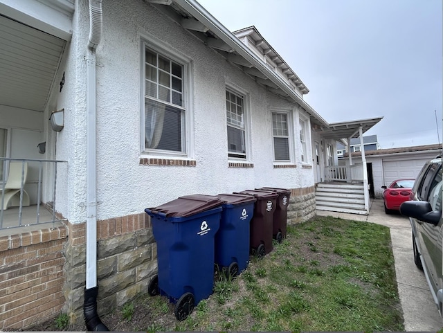 215 N Dorset, Ventnor Heights, NJ 08406 - view of side of home featuring stucco siding