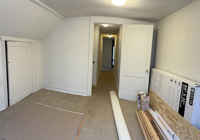 215 N Dorset, Ventnor Heights, NJ 08406 - additional living space with vaulted ceiling and carpet floors