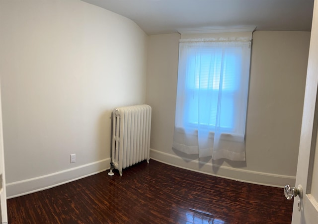 215 N Dorset, Ventnor Heights, NJ 08406 - spare room with radiator heating unit and wood finished floors
