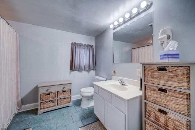 1081 Rte 50, Petersburg, NJ 08270 - bathroom featuring vanity, tile patterned floors, and a shower with curtain