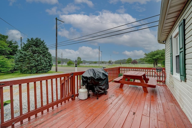 1081 Rte 50, Petersburg, NJ 08270 - wooden deck with area for grilling