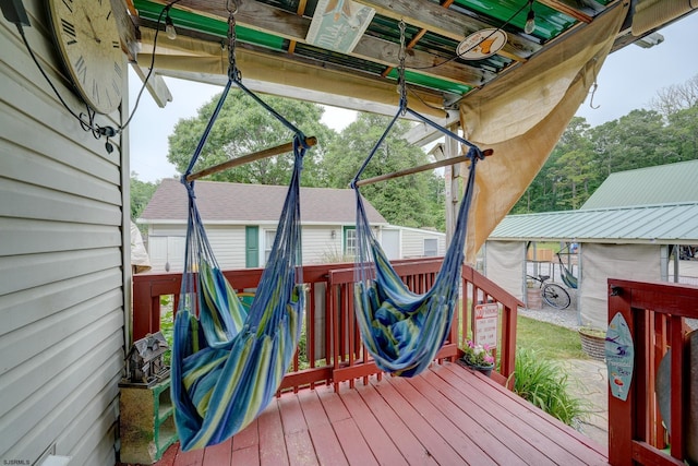 1081 Rte 50, Petersburg, NJ 08270 - view of deck