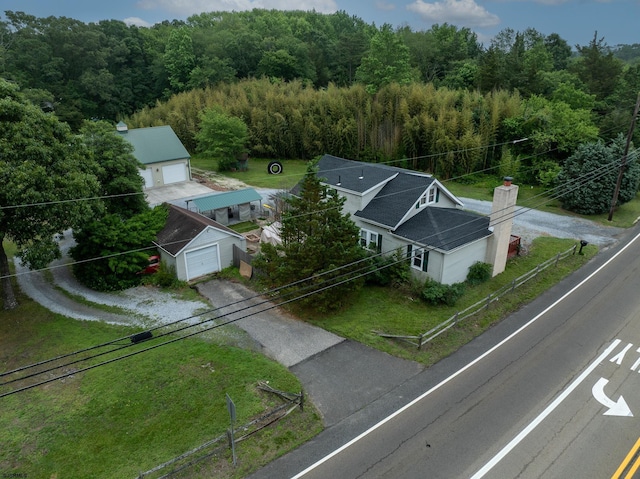1081 Rte 50, Petersburg, NJ 08270 - view of subject property with a heavily wooded area