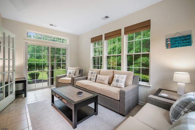 11 Brampton St, Galloway Township, NJ 08205 - living area featuring light tile patterned flooring
