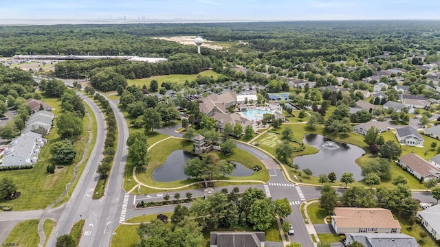 11 Brampton St, Galloway Township, NJ 08205 - aerial view of property's location with a nearby body of water and nearby suburban area