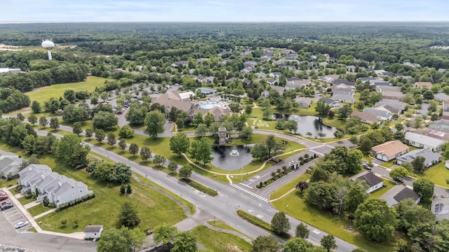 11 Brampton St, Galloway Township, NJ 08205 - aerial perspective of suburban area with a nearby body of water