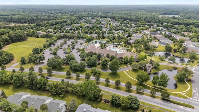 11 Brampton St, Galloway Township, NJ 08205 - aerial view of residential area with a nearby body of water and a forest