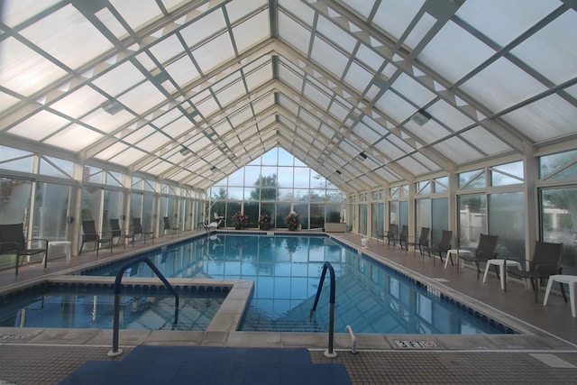 11 Brampton St, Galloway Township, NJ 08205 - view of swimming pool featuring a pool with connected hot tub