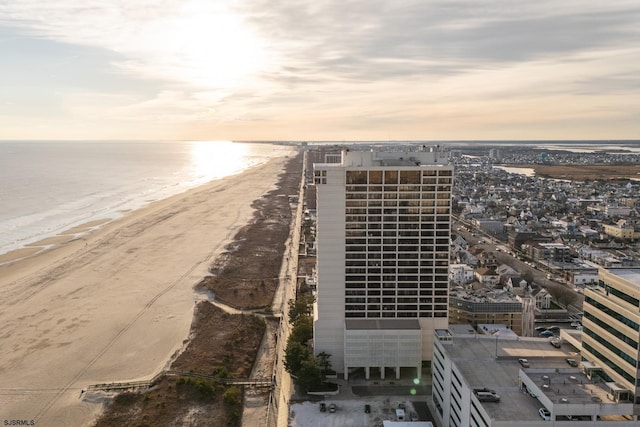 3851 Boardwalk Unit 1805, Atlantic City, NJ 08401 - aerial view at dusk of view of water and beach
