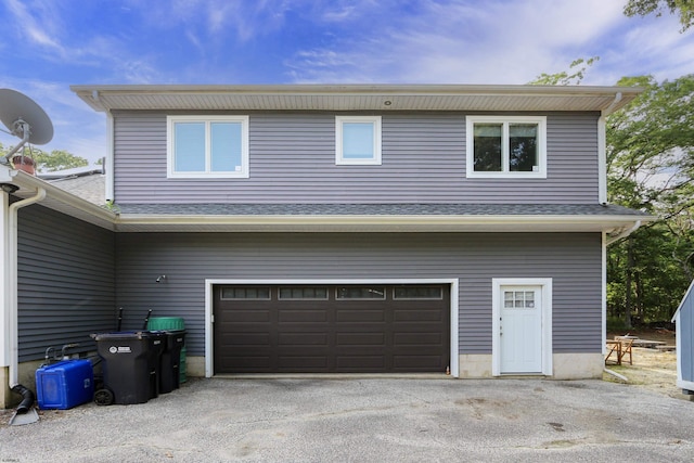 106 Hillside Ave, Absecon, NJ 08201 - garage featuring asphalt driveway