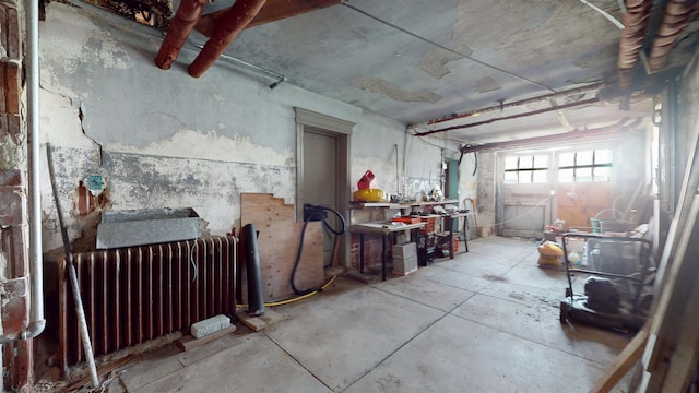 717 Wabash Ave, Atlantic City, NJ 08401 - basement with radiator