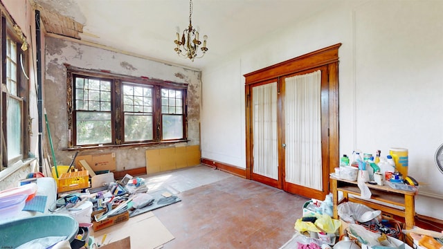 717 Wabash Ave, Atlantic City, NJ 08401 - dining room with a chandelier