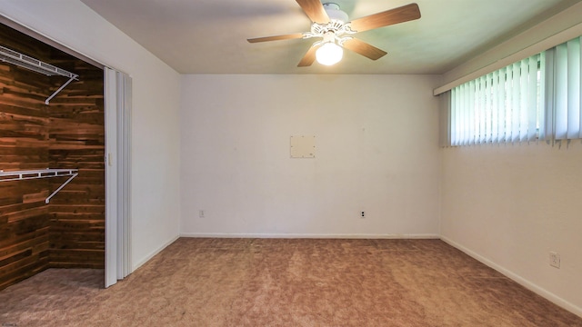 116 Post Rd, Mays Landing, NJ 08330 - empty room with carpet flooring and ceiling fan