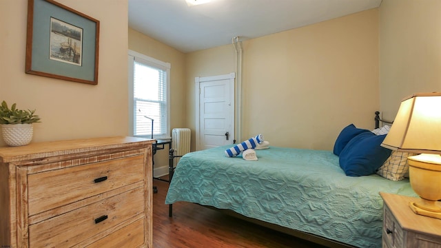 16 N Nashville Ave, Ventnor, NJ 08406 - bedroom with wood finished floors and radiator heating unit