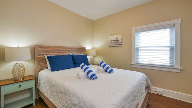 16 N Nashville Ave, Ventnor, NJ 08406 - bedroom with wood finished floors and baseboards