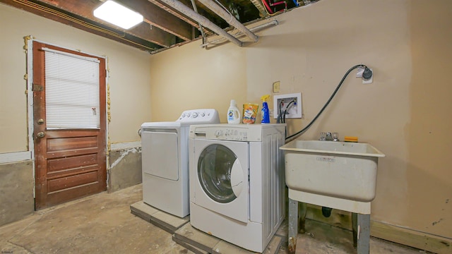 16 N Nashville Ave, Ventnor, NJ 08406 - laundry area with independent washer and dryer