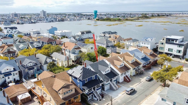 16 N Nashville Ave, Ventnor, NJ 08406 - aerial view of residential area with a nearby body of water
