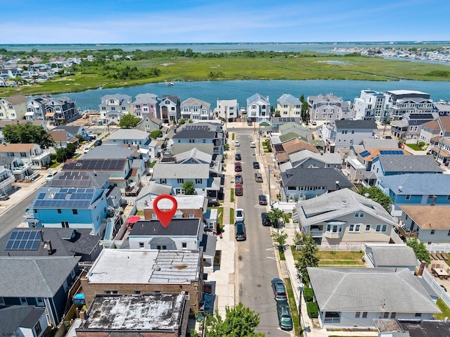 114 N Avolyn Ave, Ventnor, NJ 08406 - aerial perspective of suburban area with a large body of water