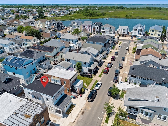 114 N Avolyn Ave, Ventnor, NJ 08406 - aerial view of residential area featuring a large body of water