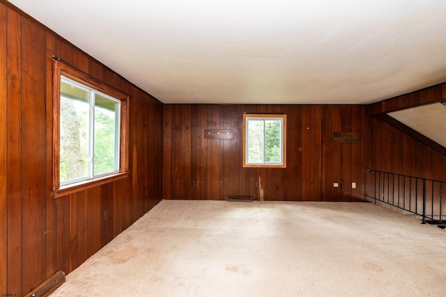 3821 Brookhaven Dr, Vineland, NJ 08361 - empty room with wooden walls and carpet flooring
