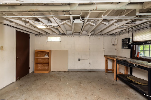 3821 Brookhaven Dr, Vineland, NJ 08361 - basement featuring concrete block wall