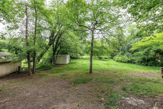 3821 Brookhaven Dr, Vineland, NJ 08361 - view of yard featuring an outbuilding