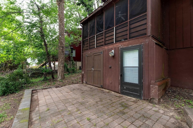 3821 Brookhaven Dr, Vineland, NJ 08361 - view of patio with a sunroom
